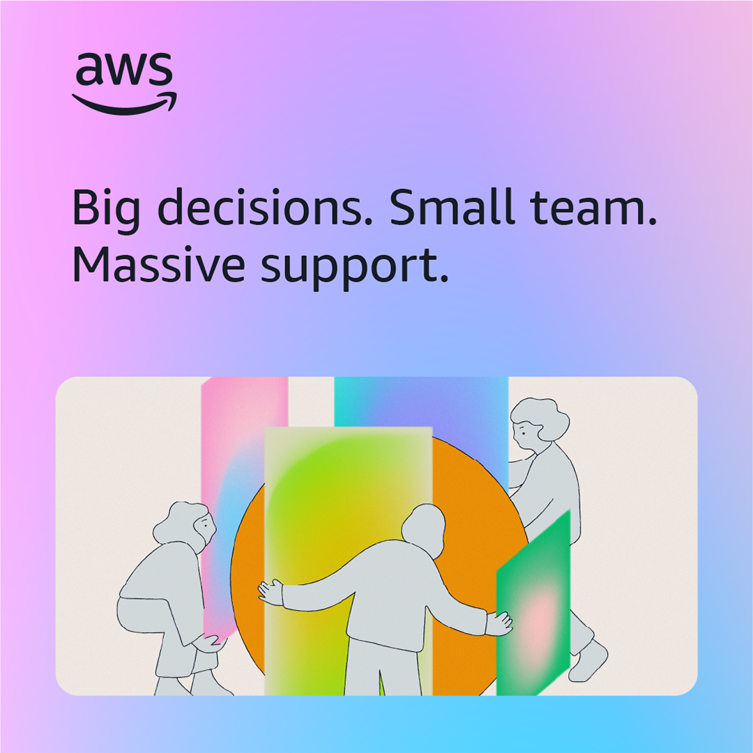 AWS Startups Facebook ad