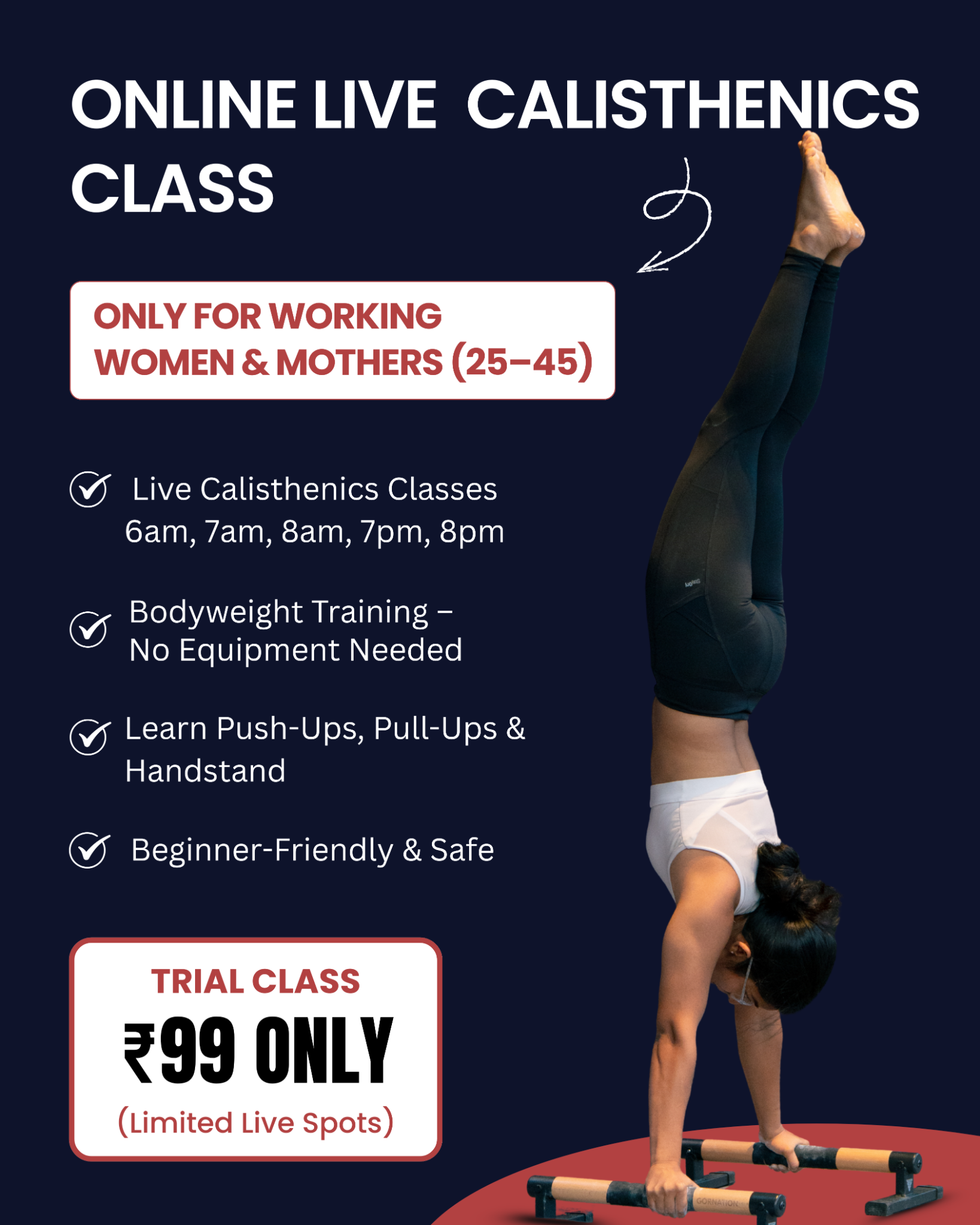 Gripit.fit Facebook ad: Book Your Trial Class Now