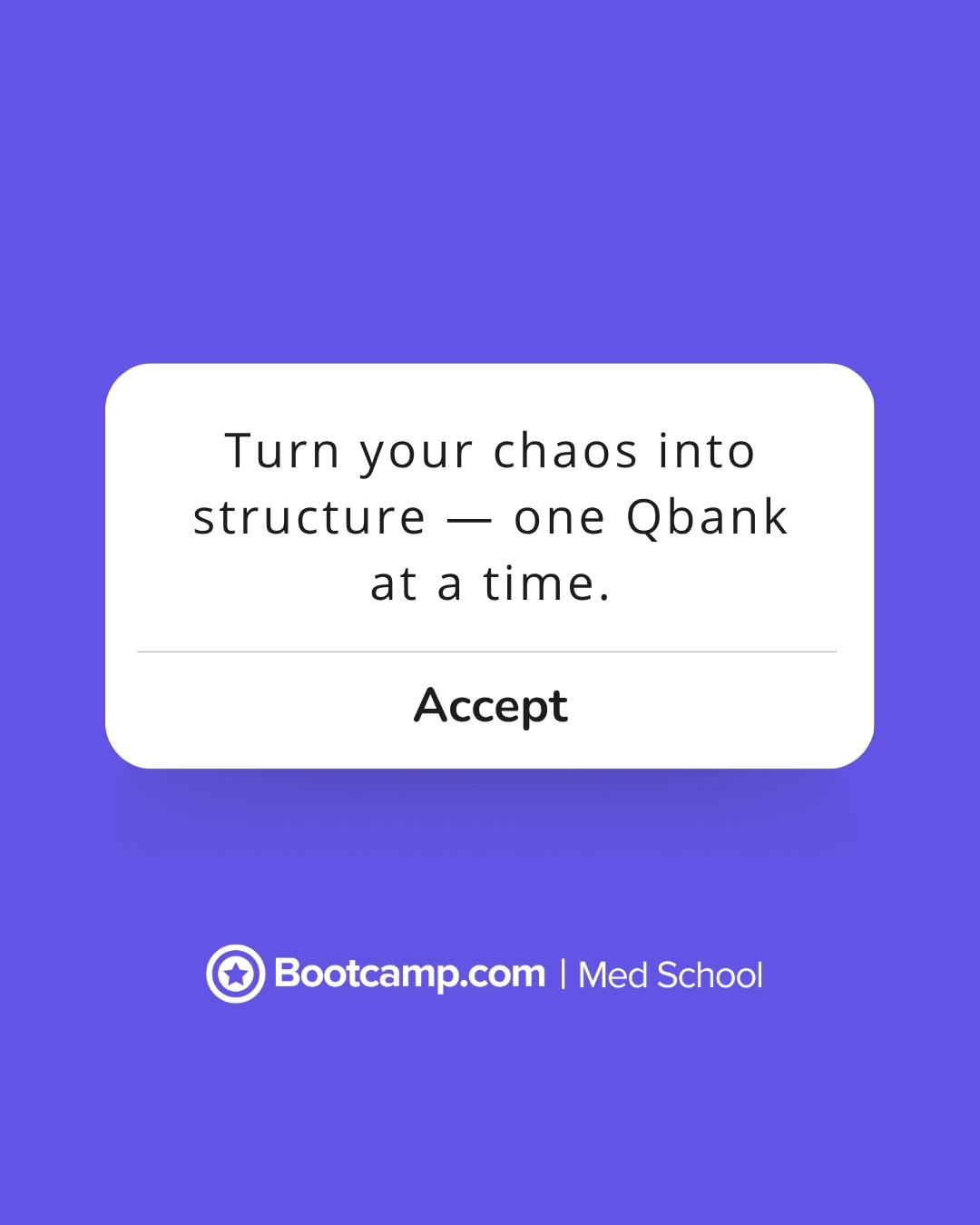 Med School Bootcamp Facebook ad: Med School Made Easy