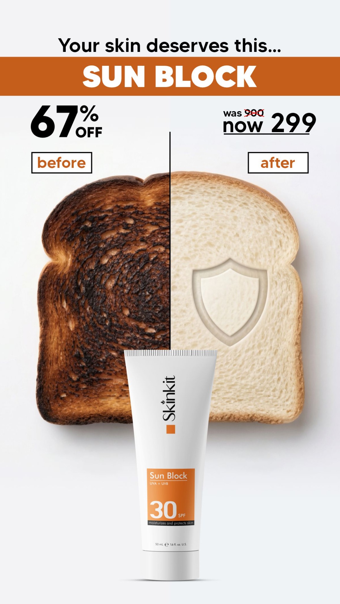 Skin Kit Facebook ad