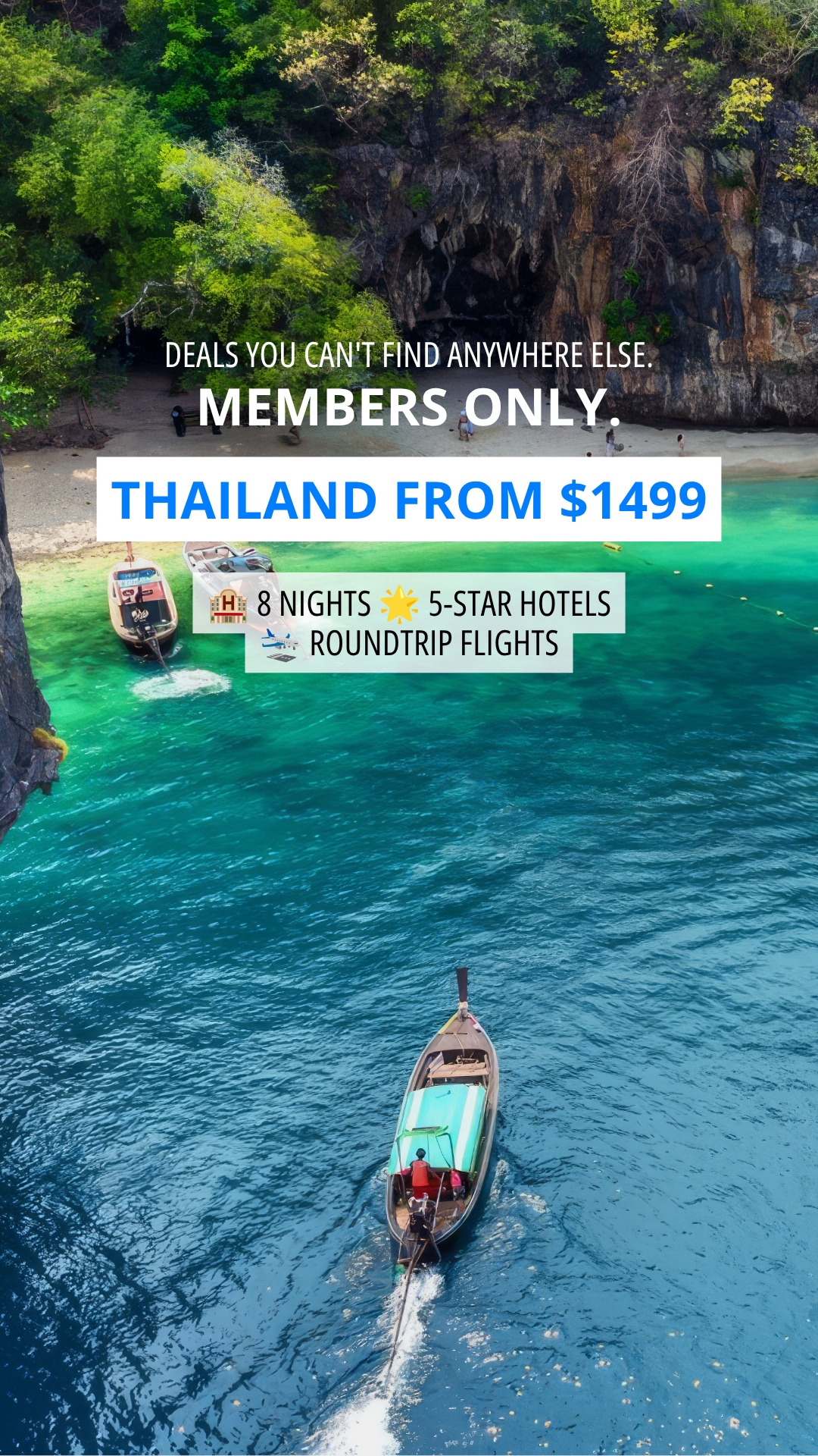 Travelzoo Facebook ad