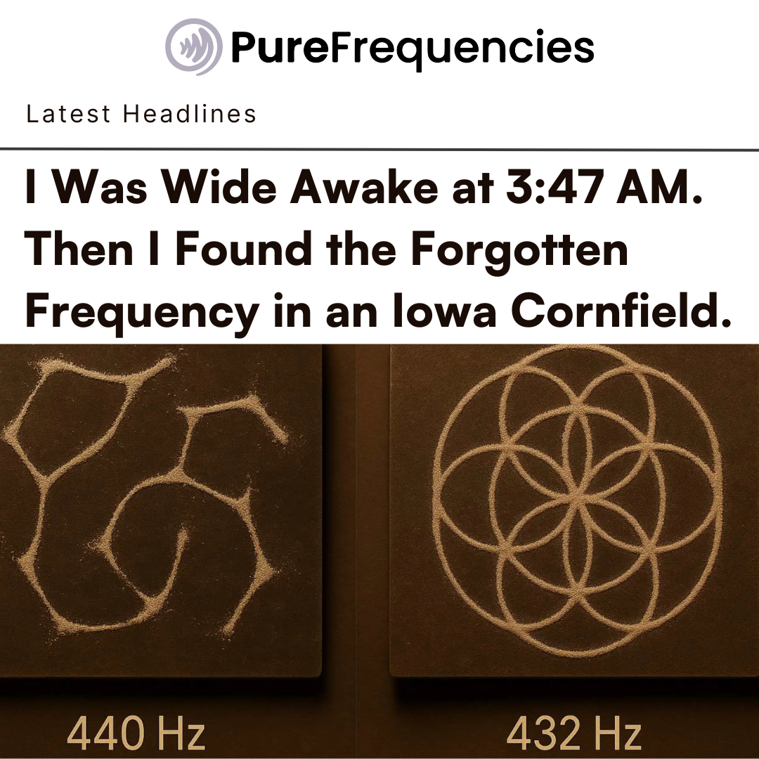Pure Frequencies Facebook ad