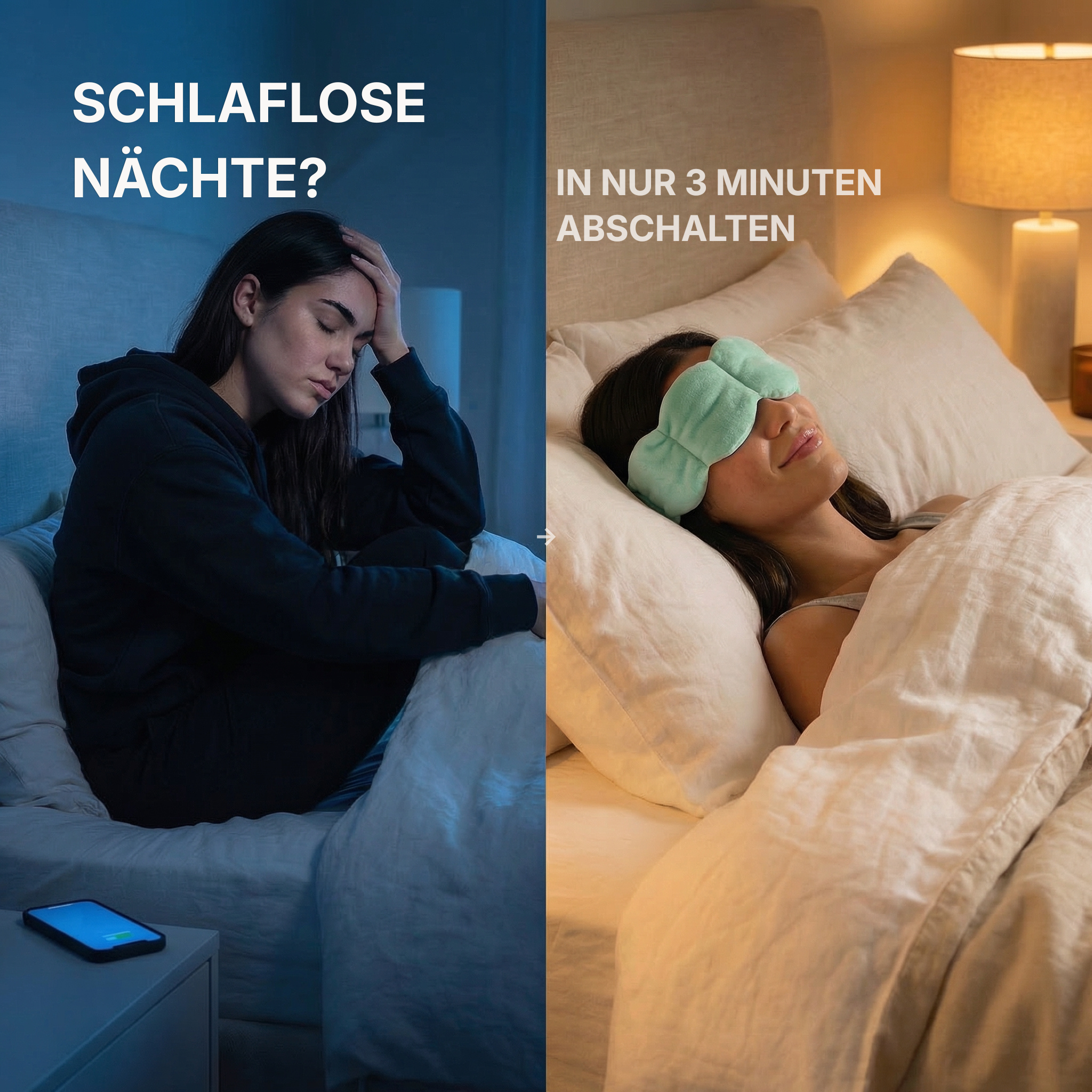 Shapeleys Facebook ad: Wenn der Kopf nicht abschaltet