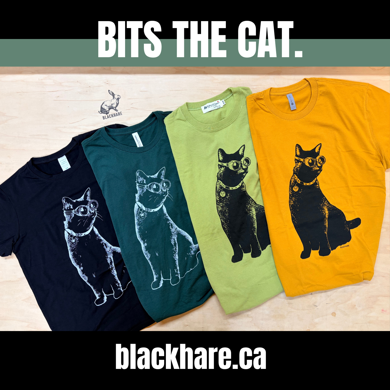 Blackhare Facebook ad: Soft Cotton. Original Canadian Art.