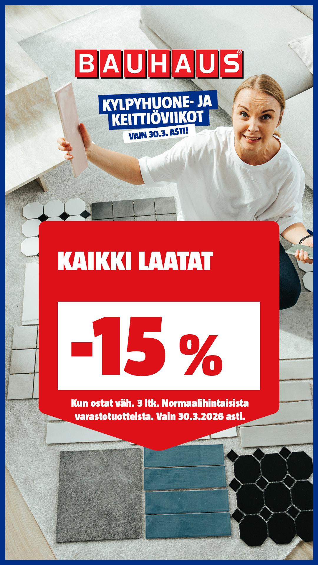 BAUHAUS Suomi Facebook ad