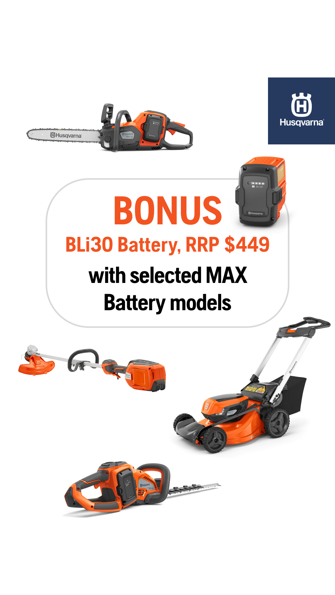 Husqvarna Facebook ad
