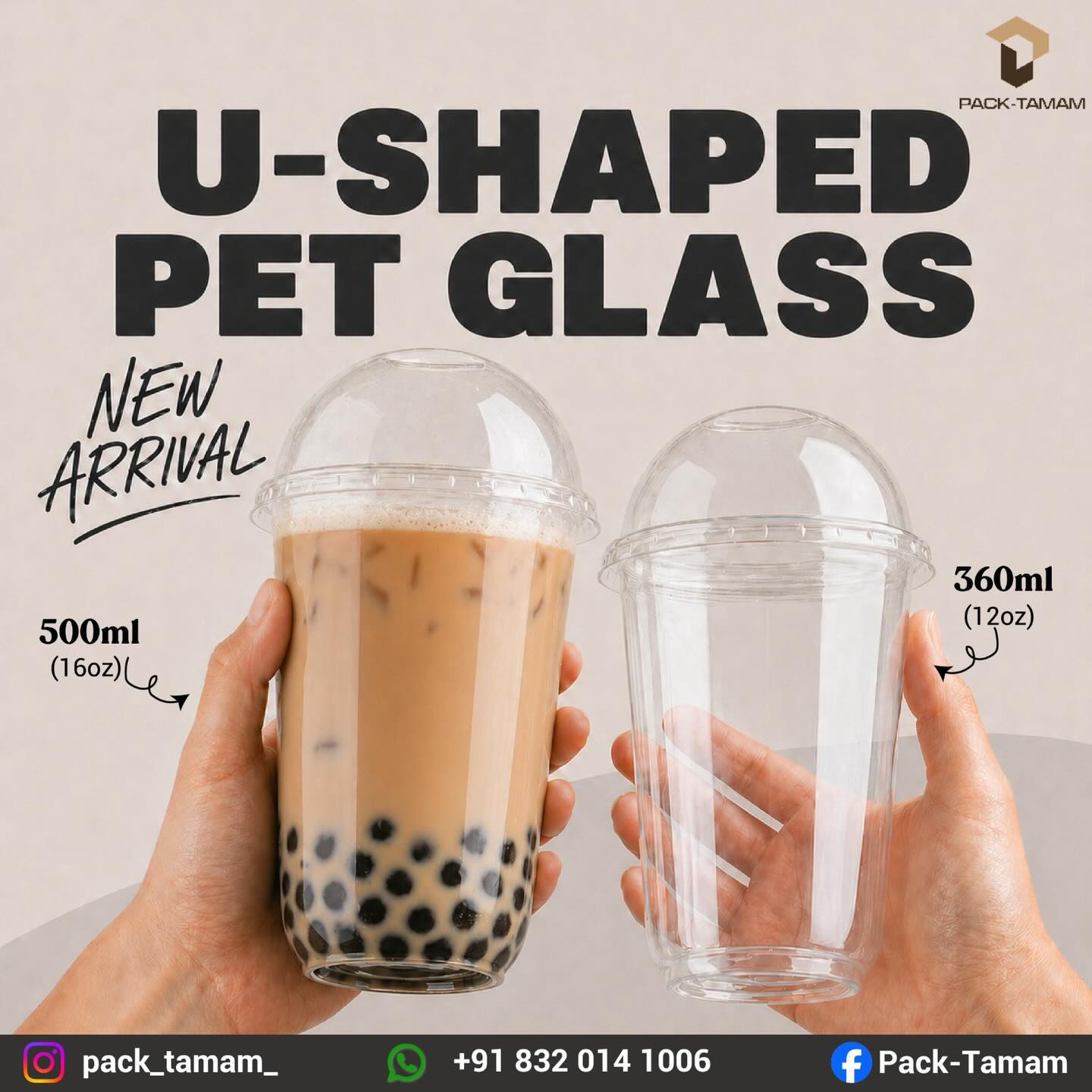 Pack-Tamam Facebook ad: Sip smarter, serve better