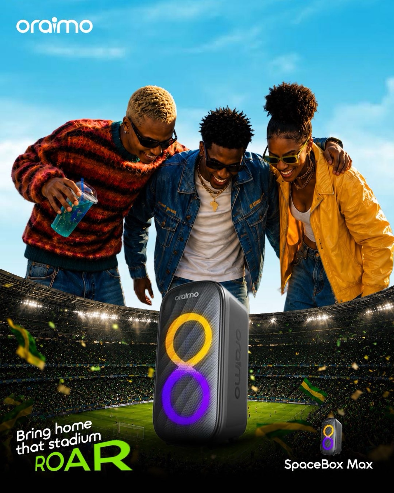 oraimo Facebook ad: The only thing missing from your living room…
