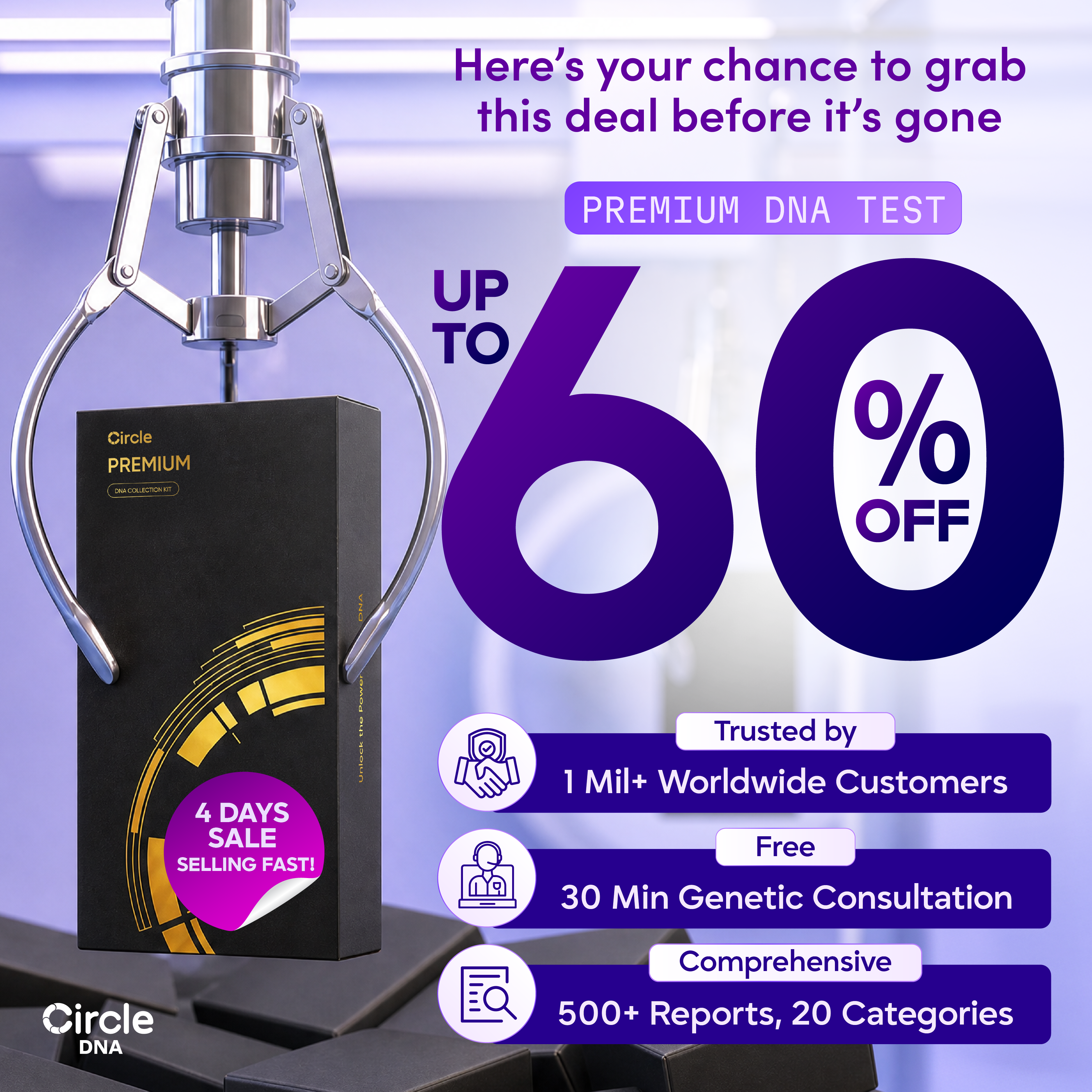 CircleDNA Facebook ad