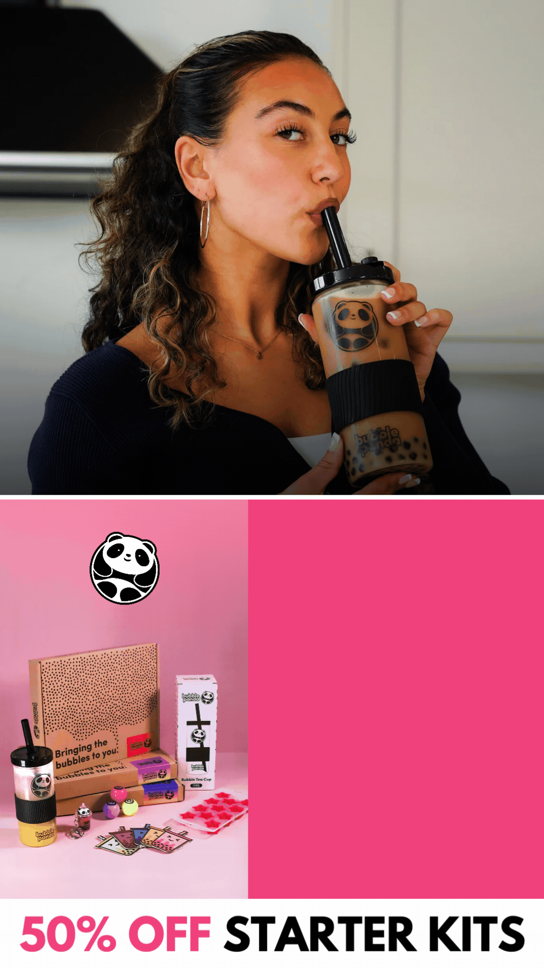 Bubble Panda Facebook ad