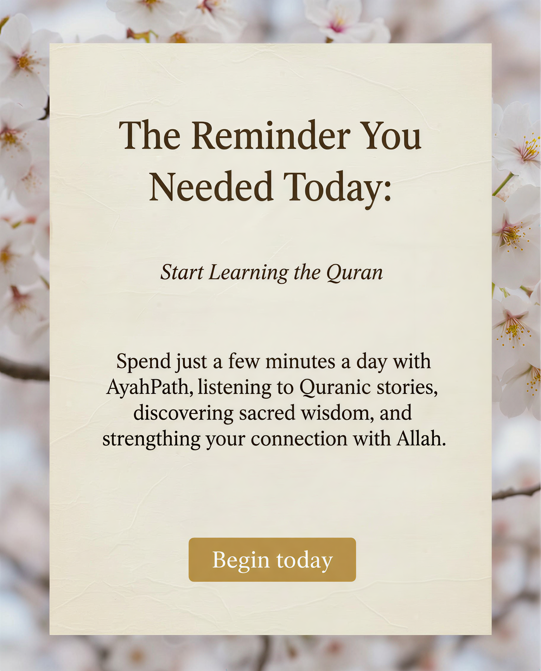 Imam Advice Daily Facebook ad