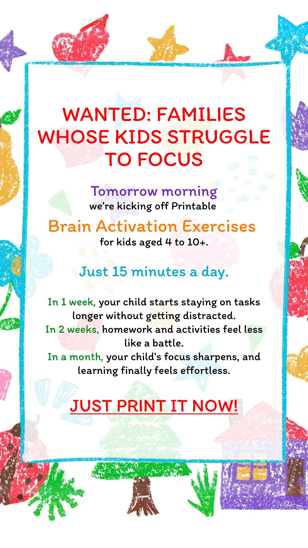 Steady Mind: Calm & Connected Kids Facebook ad
