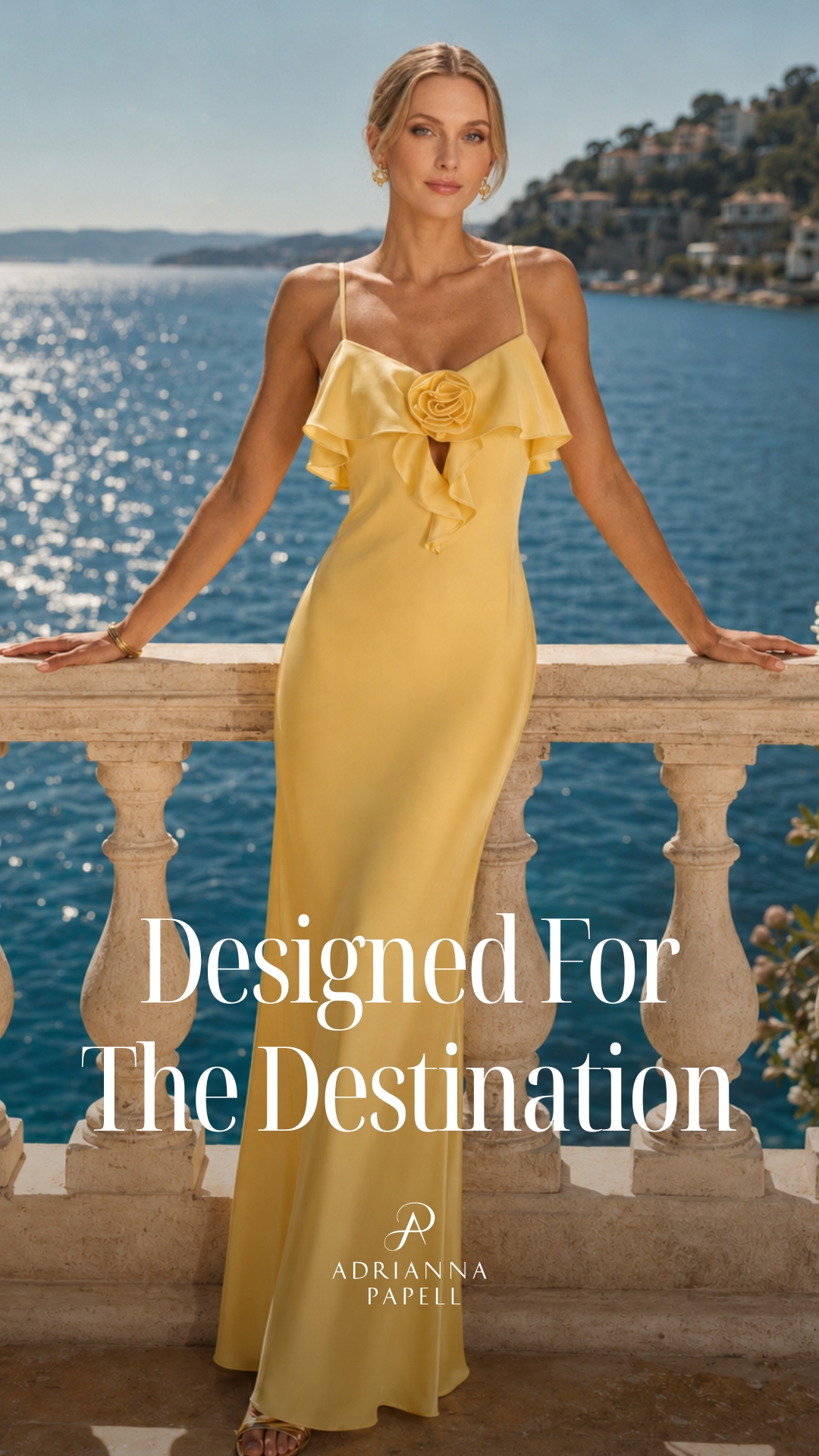 Adrianna Papell Facebook ad: For RSVPs overseas