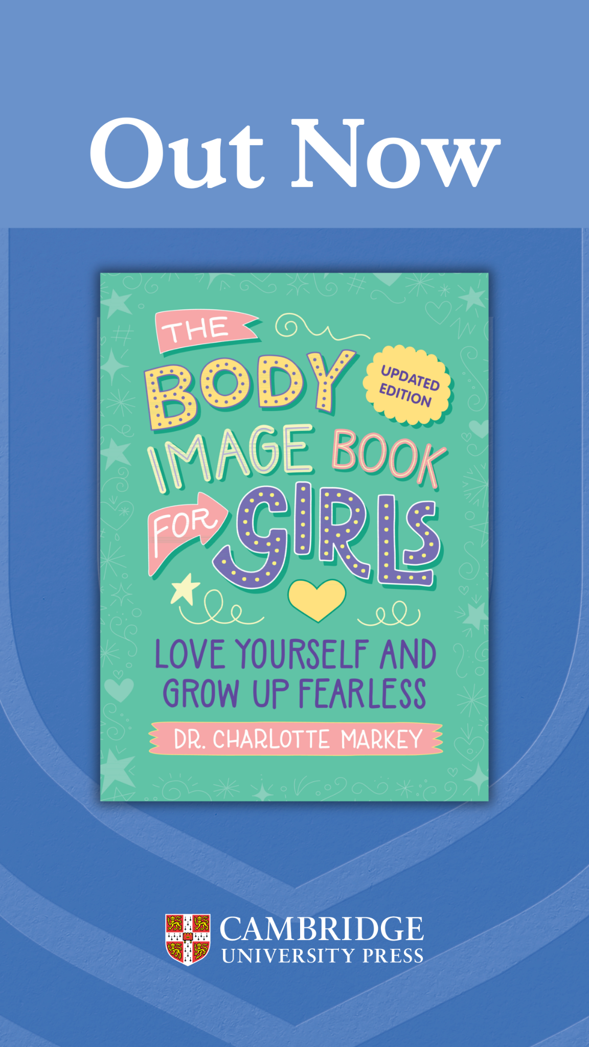 Cambridge University Press Facebook ad: Out Now: The Body Image Book for Girls Updated Edition