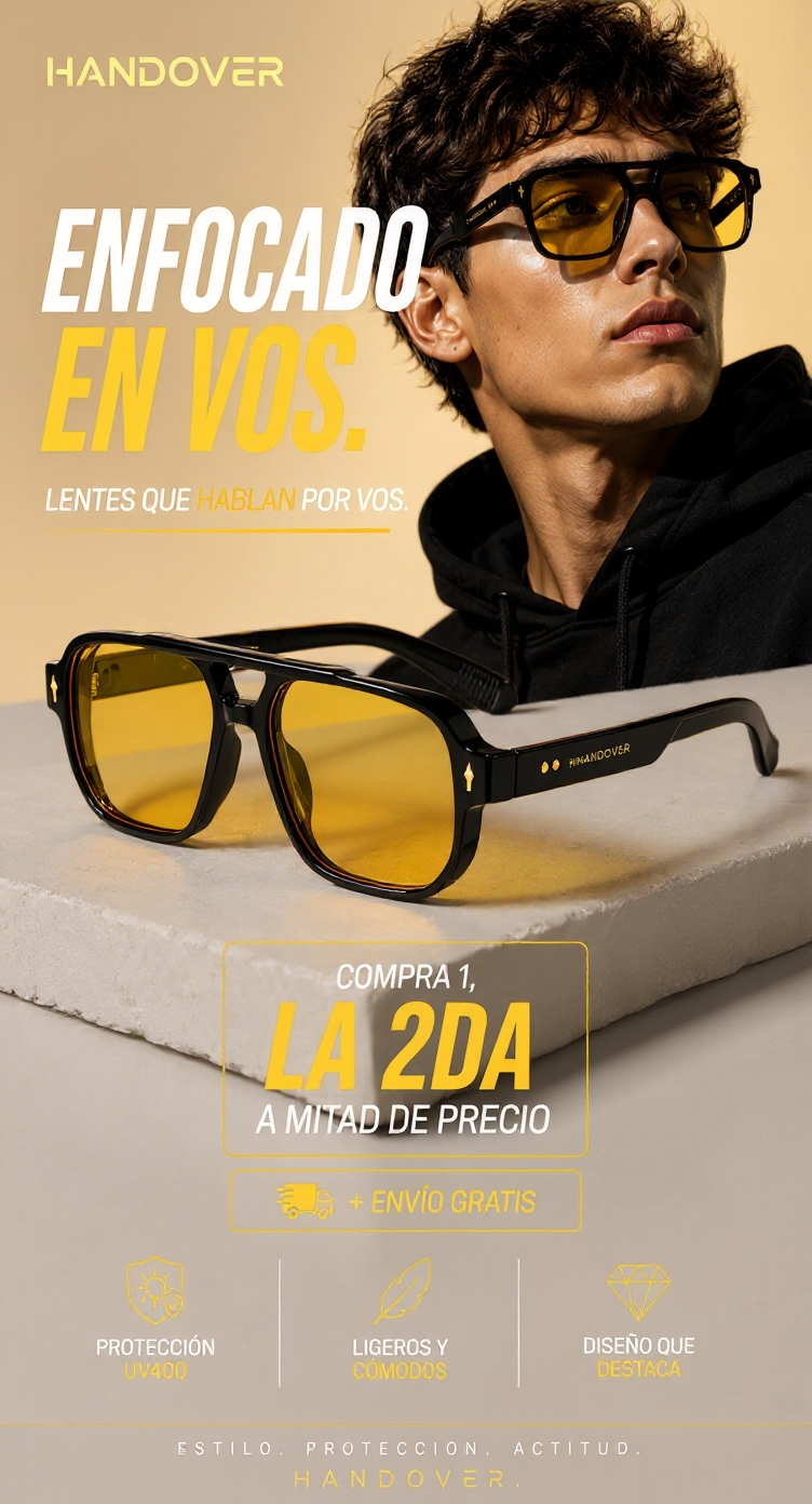Handover Store Facebook ad: Protección UV400