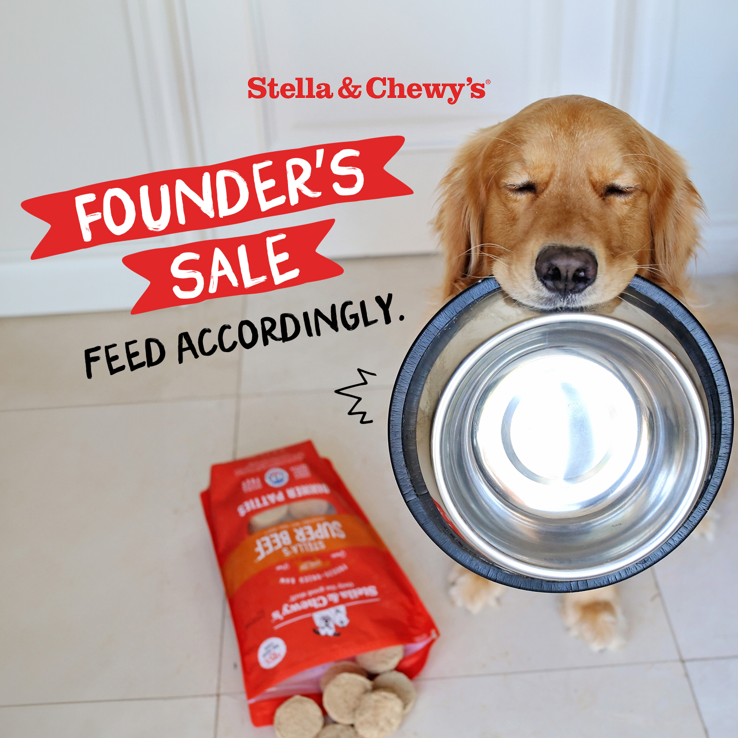 Stella & Chewy's Facebook ad