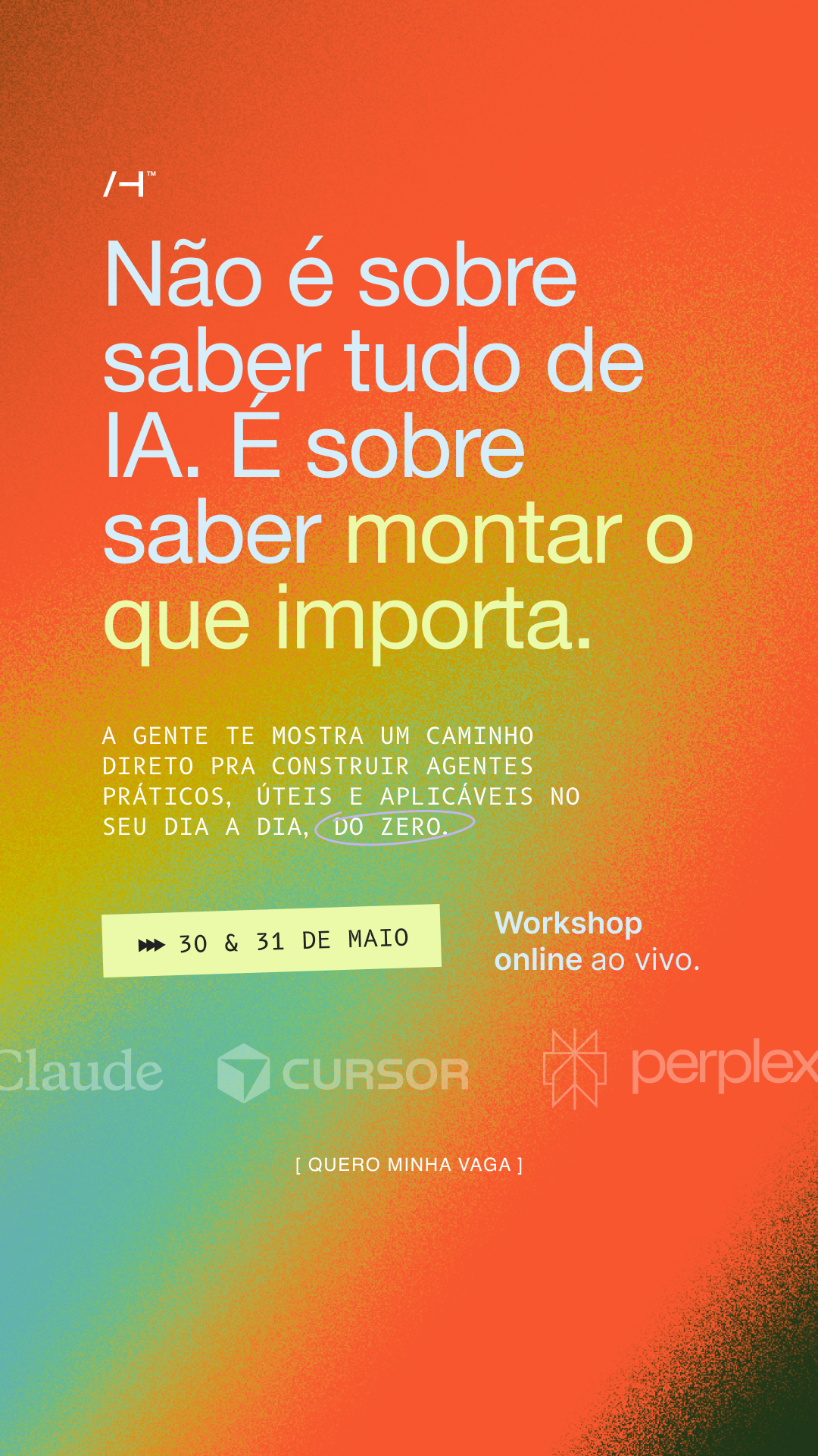 Human Talks Facebook ad: Inscreva-se já.