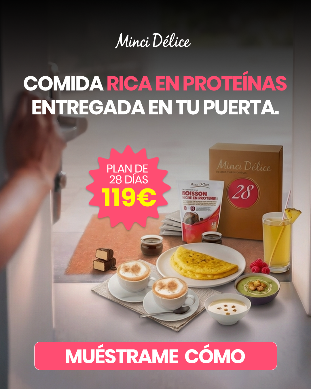Mincidélice España Facebook ad