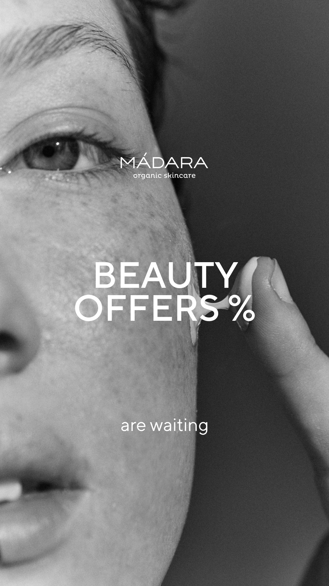 Mádara Organic Skincare Facebook ad