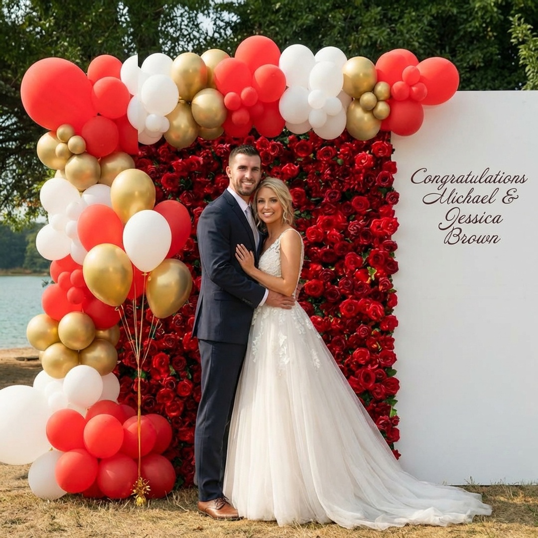 Radiant Moments Facebook ad: Last-Minute Wedding Photo Booth Availability