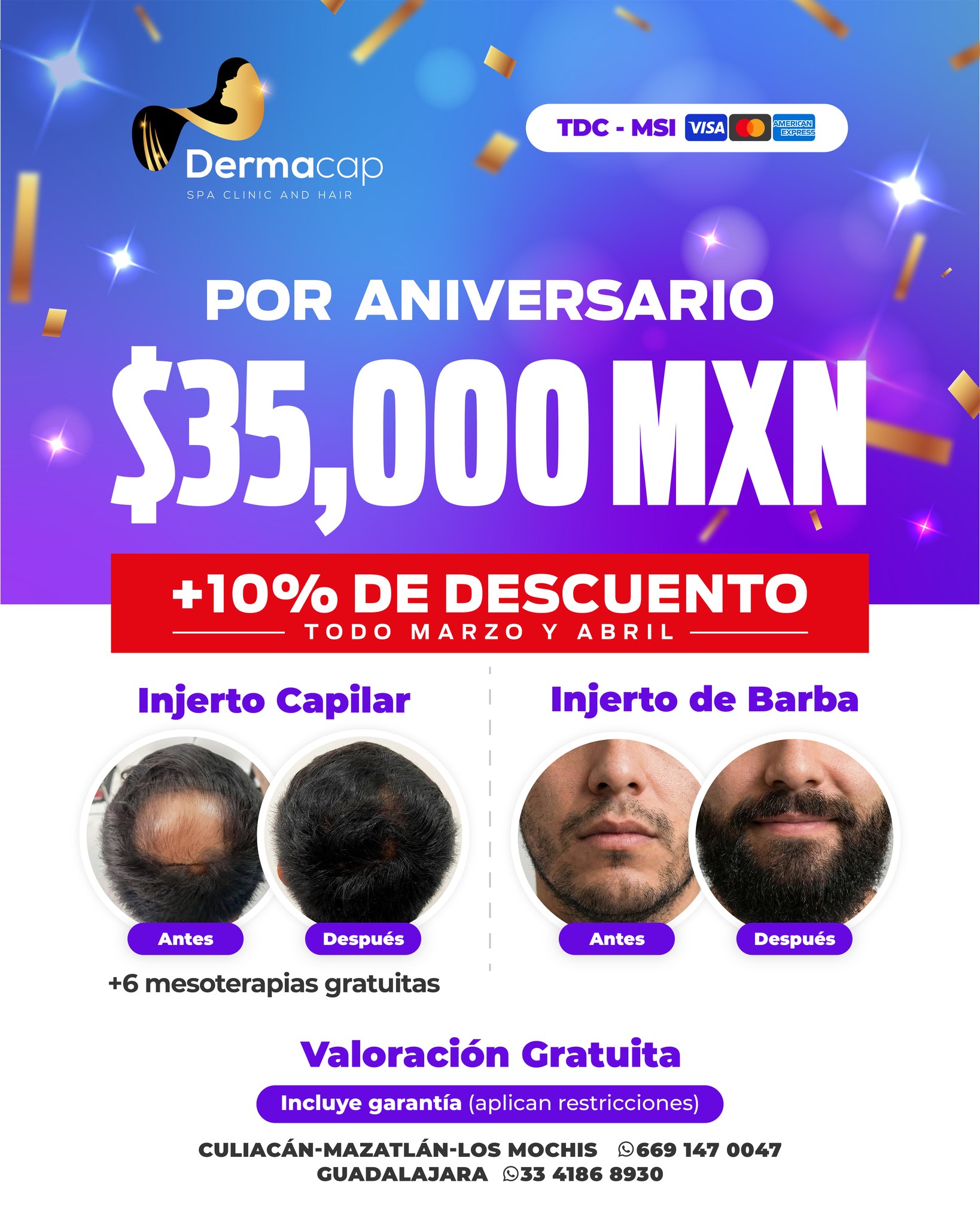 Dermacap Facebook ad