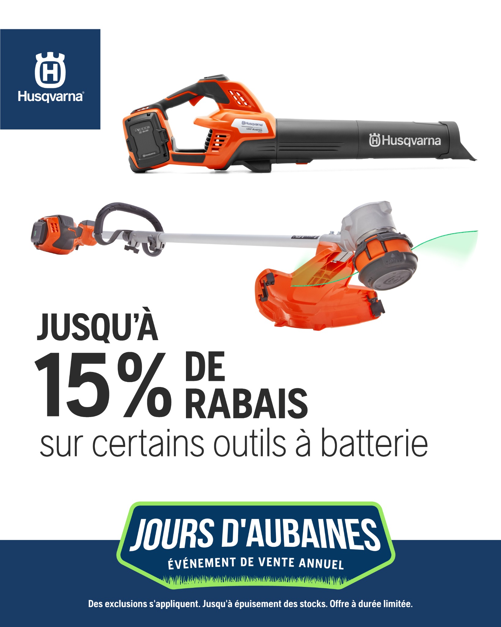 Husqvarna Facebook ad
