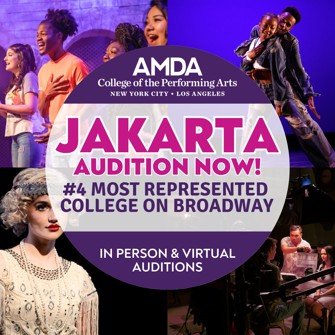 AMDA College Facebook ad