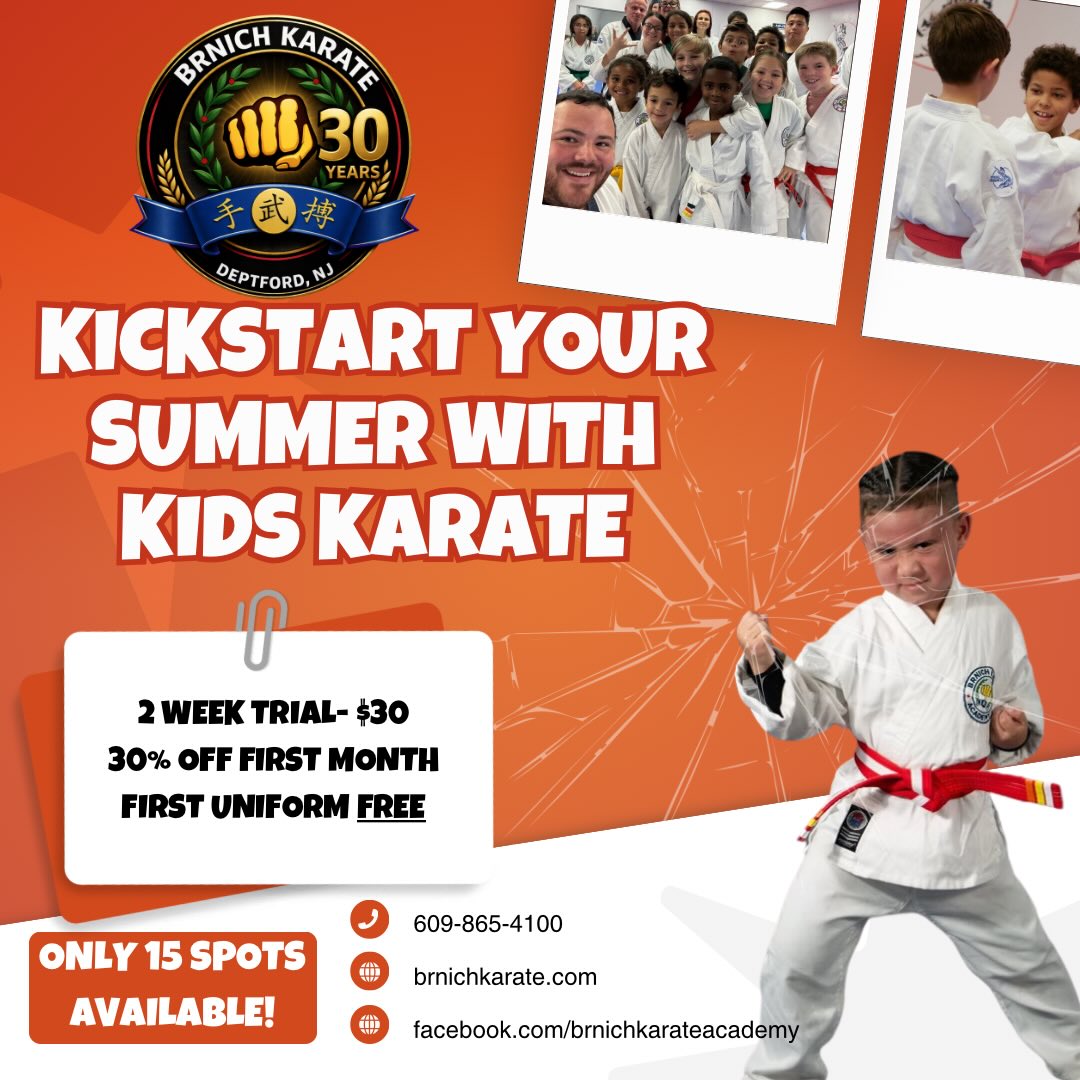 Brnich Karate Academy Facebook ad