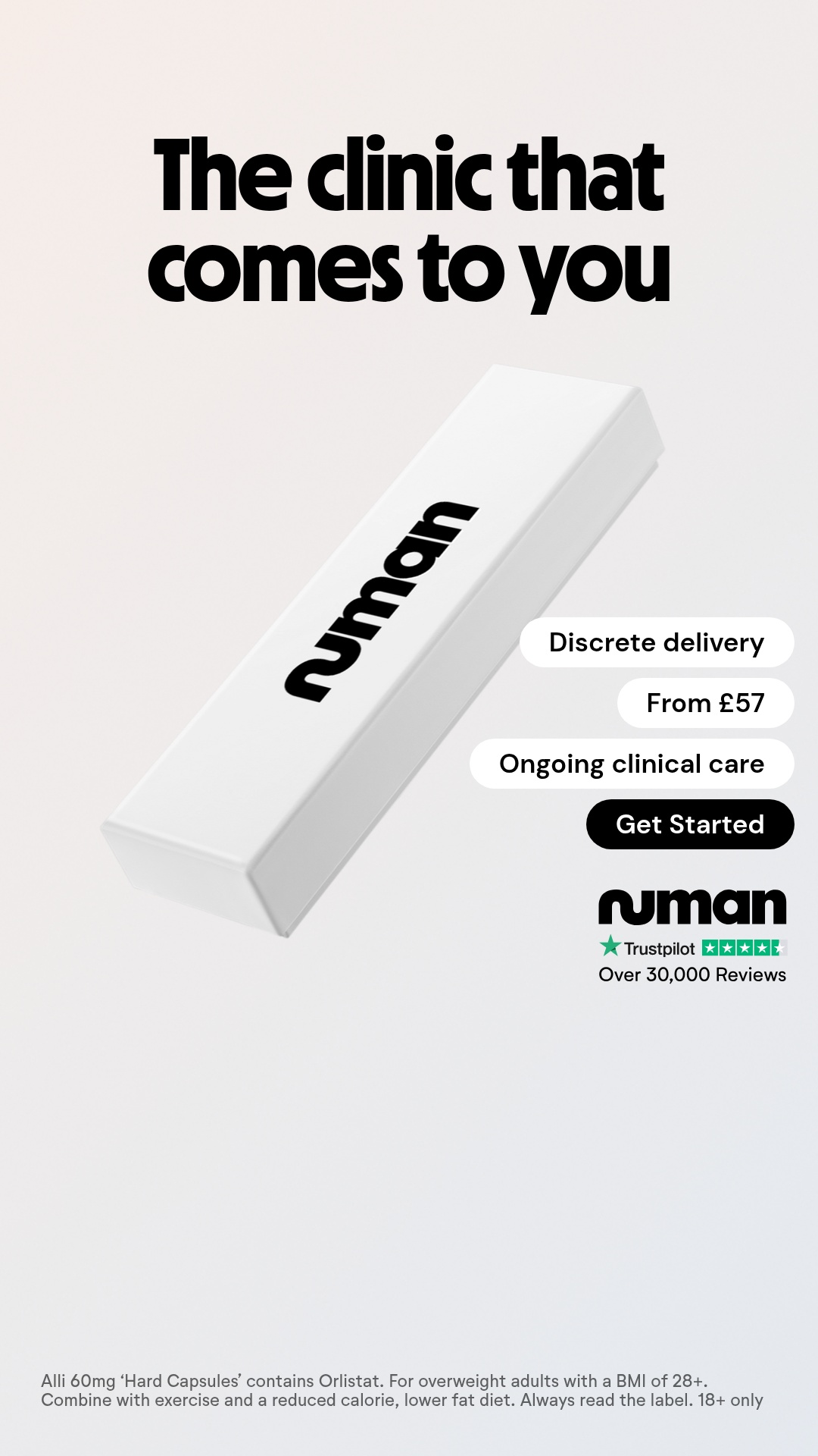 Numan - Digital healthcare Facebook ad