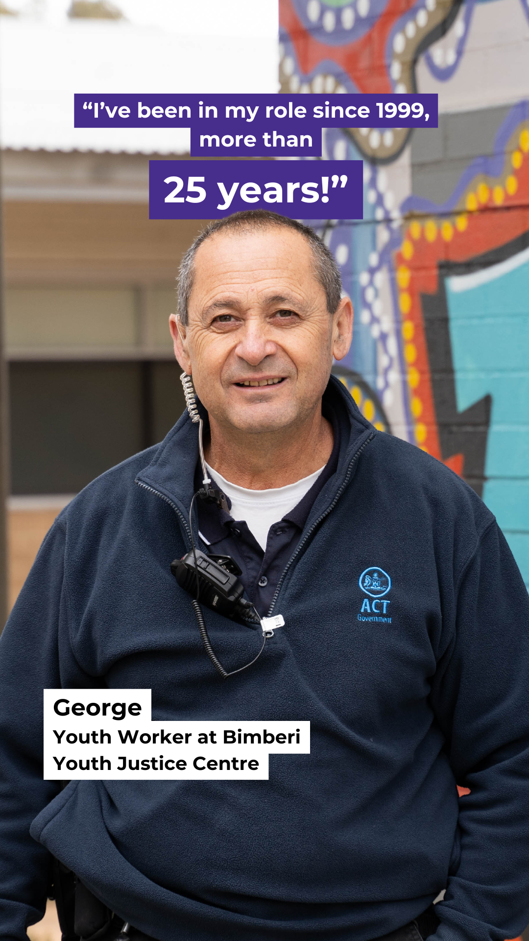 ACT Government Health and Community Services Facebook ad: Become a Youth Worker