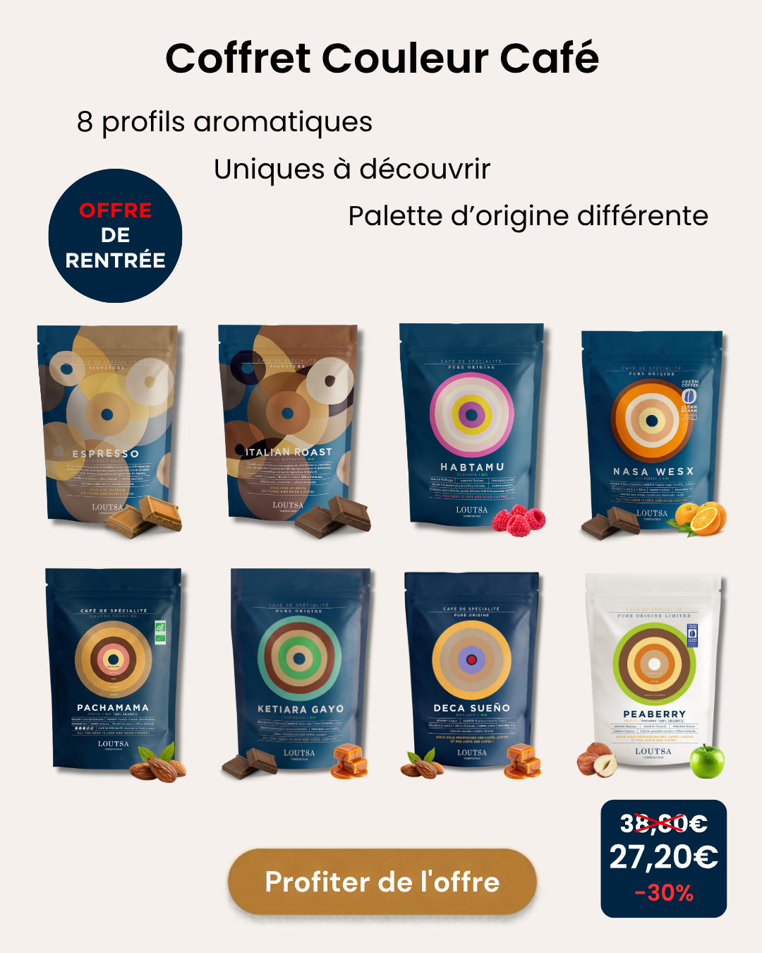 Loutsa Torréfacteur Facebook ad