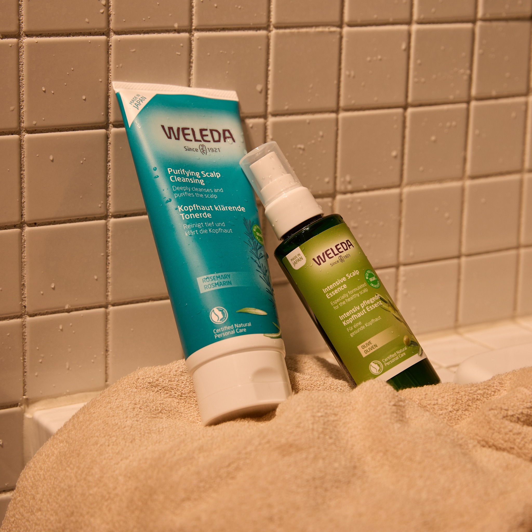 Weleda Facebook ad: 【夜の頭皮のスペシャルケア 】