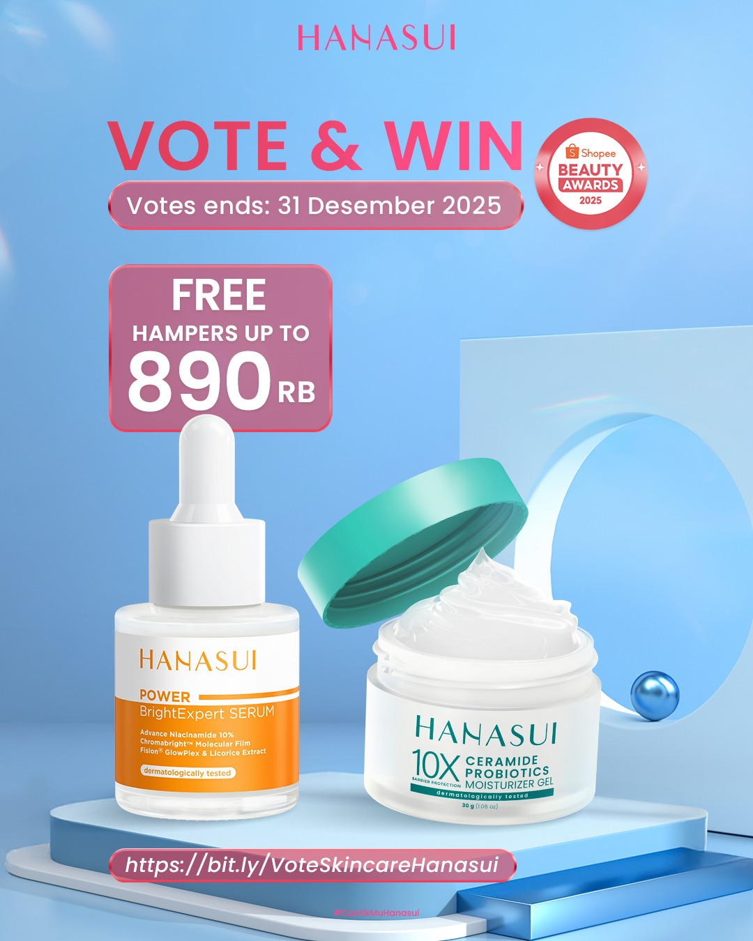 Skincare Hanasui Facebook ad