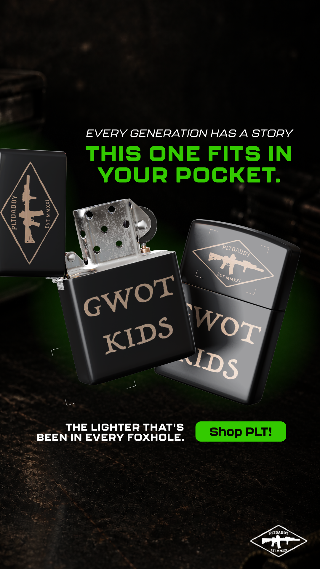 Platoon Daddy Facebook ad