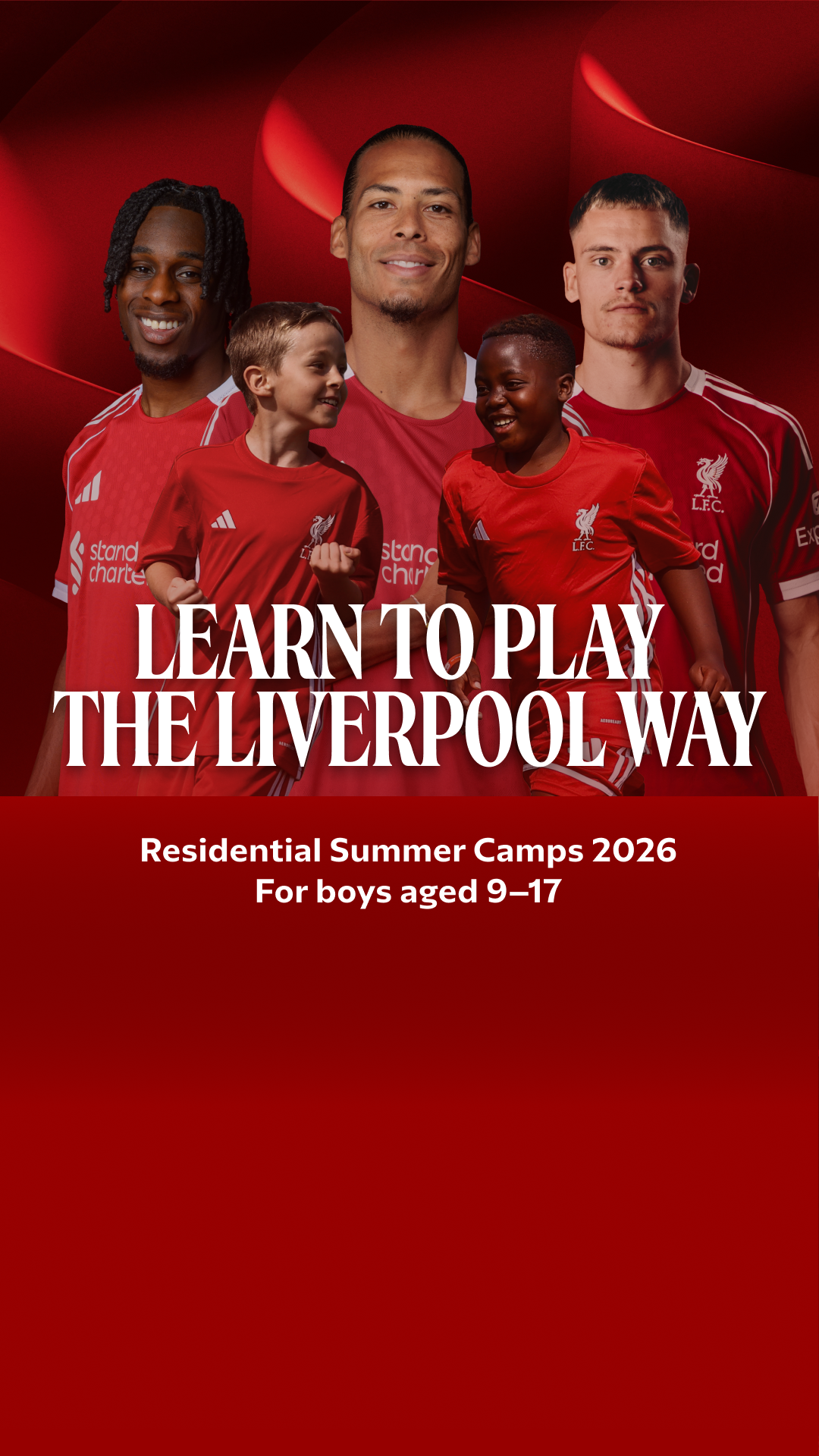 Liverpool FC Camps in UK Facebook ad from May 13, 2026