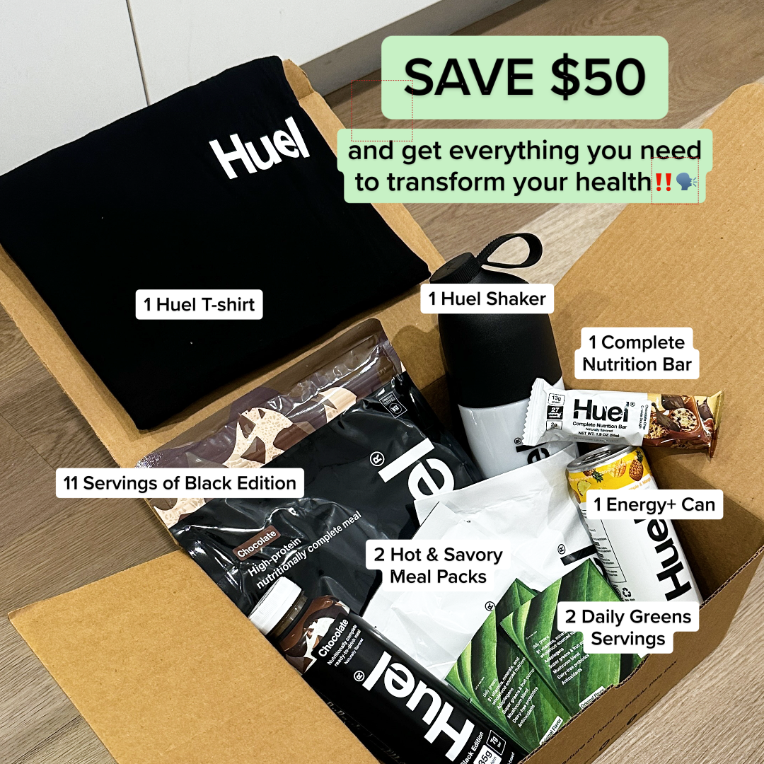 Huel Facebook ad