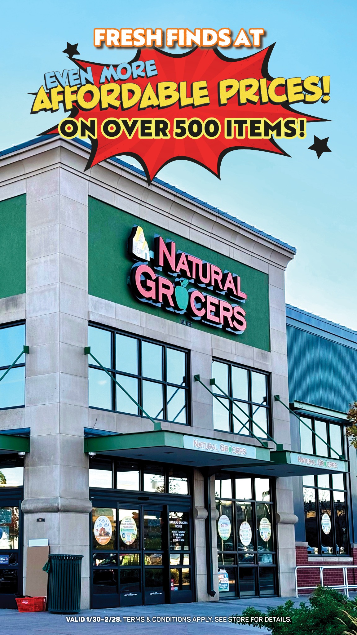 Natural Grocers Facebook ad