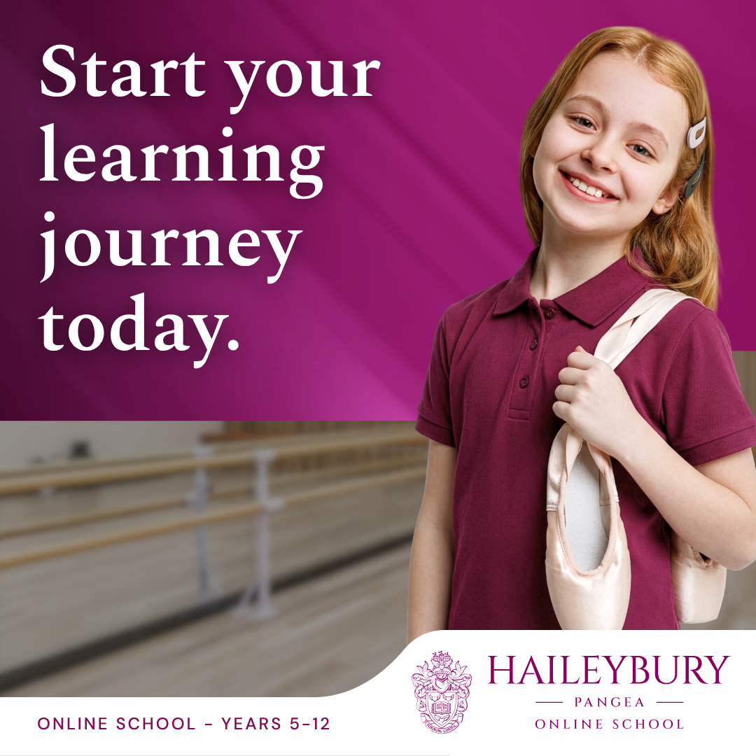 Haileybury Pangea Facebook ad