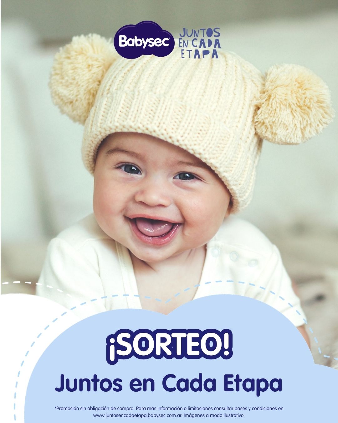 Babysec Facebook ad: Sorteamos 2 Kits Completos Babysec