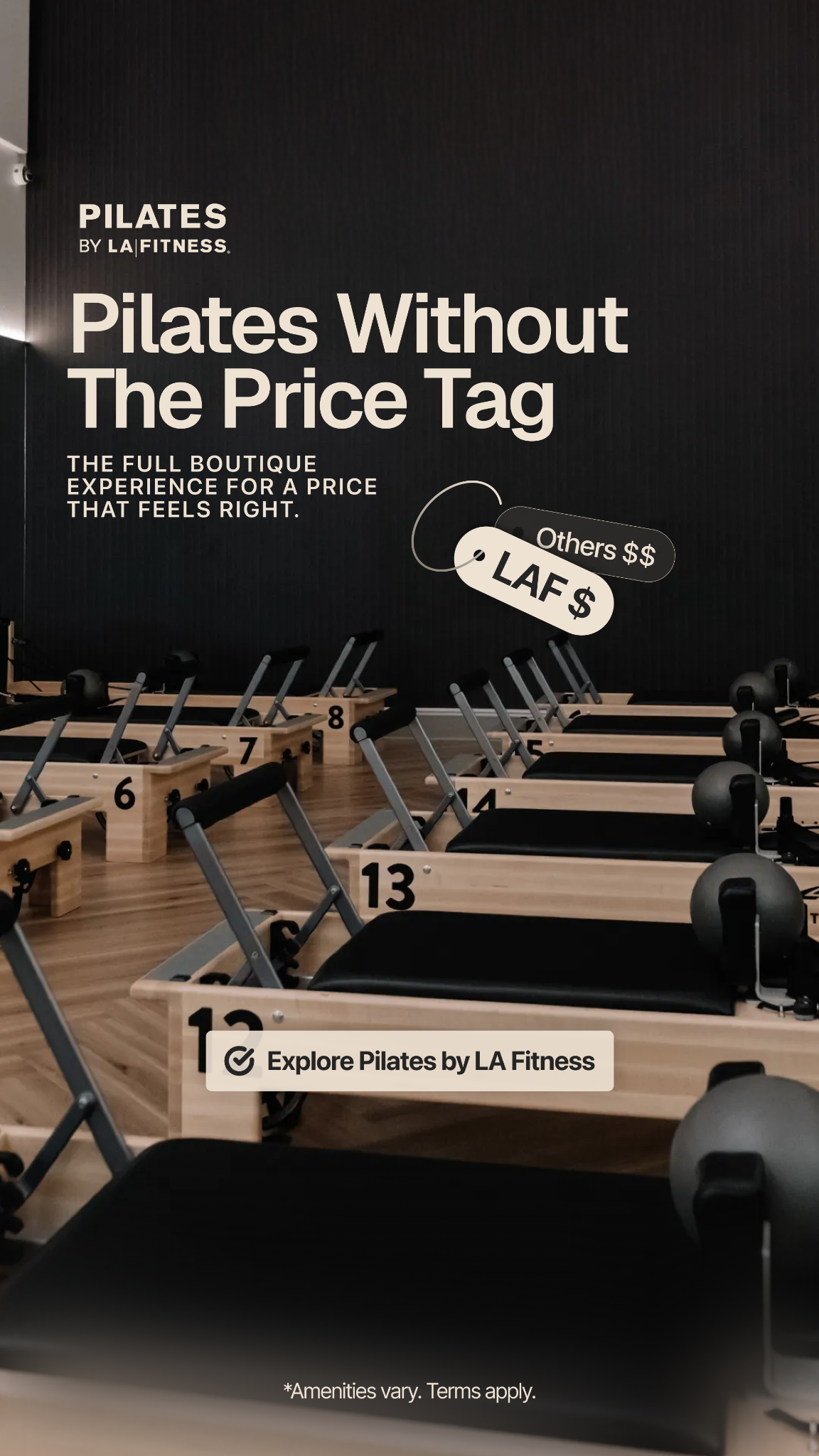 LA Fitness Facebook ad