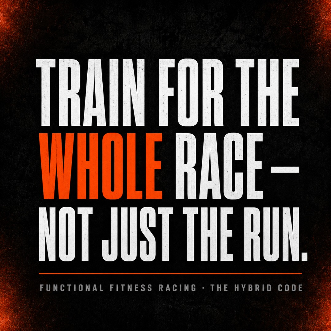 The Hybrid Code Facebook ad: What separates a 90-minute HYROX finish from a…