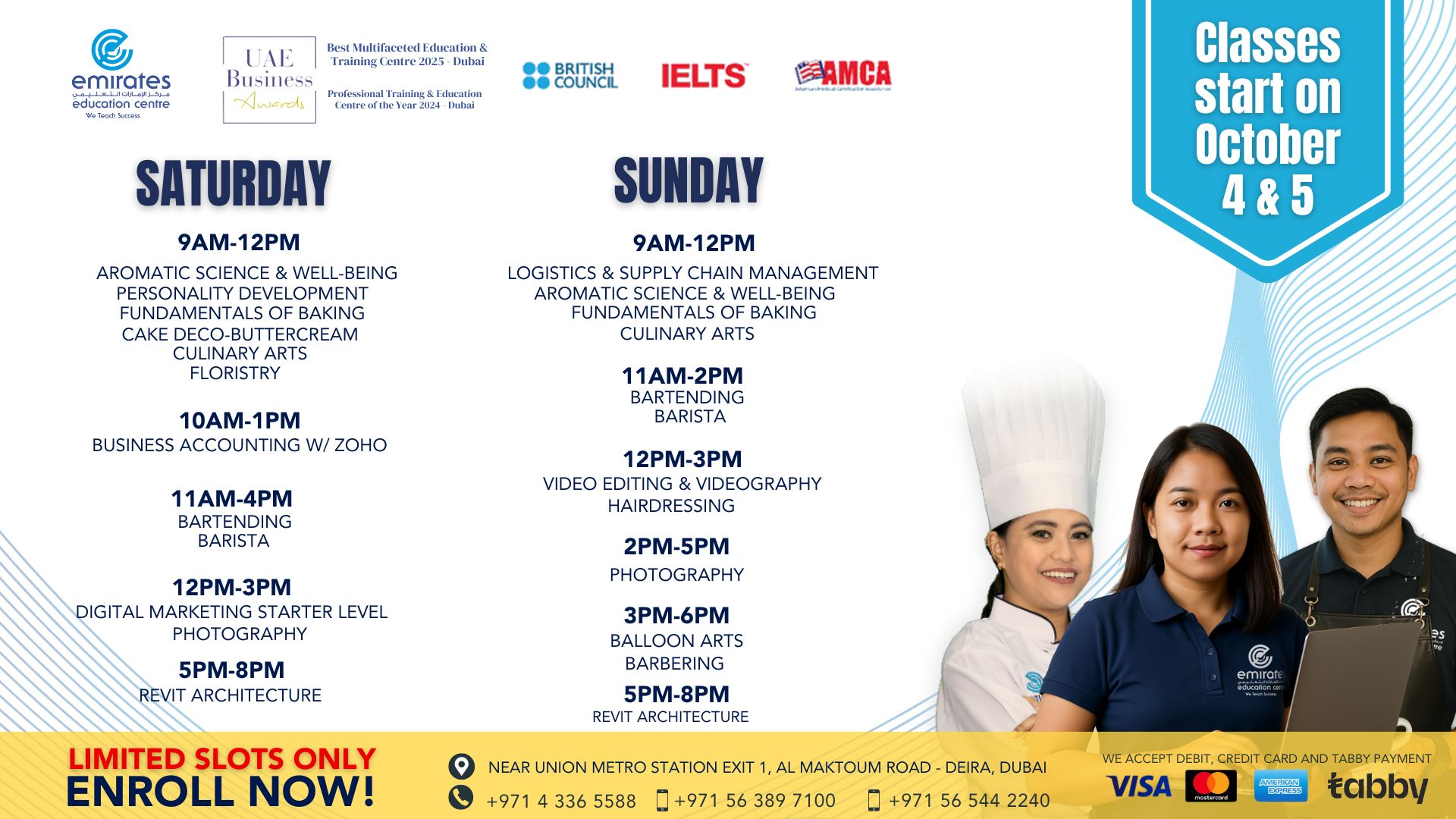 Emirates Education Centre Facebook ad