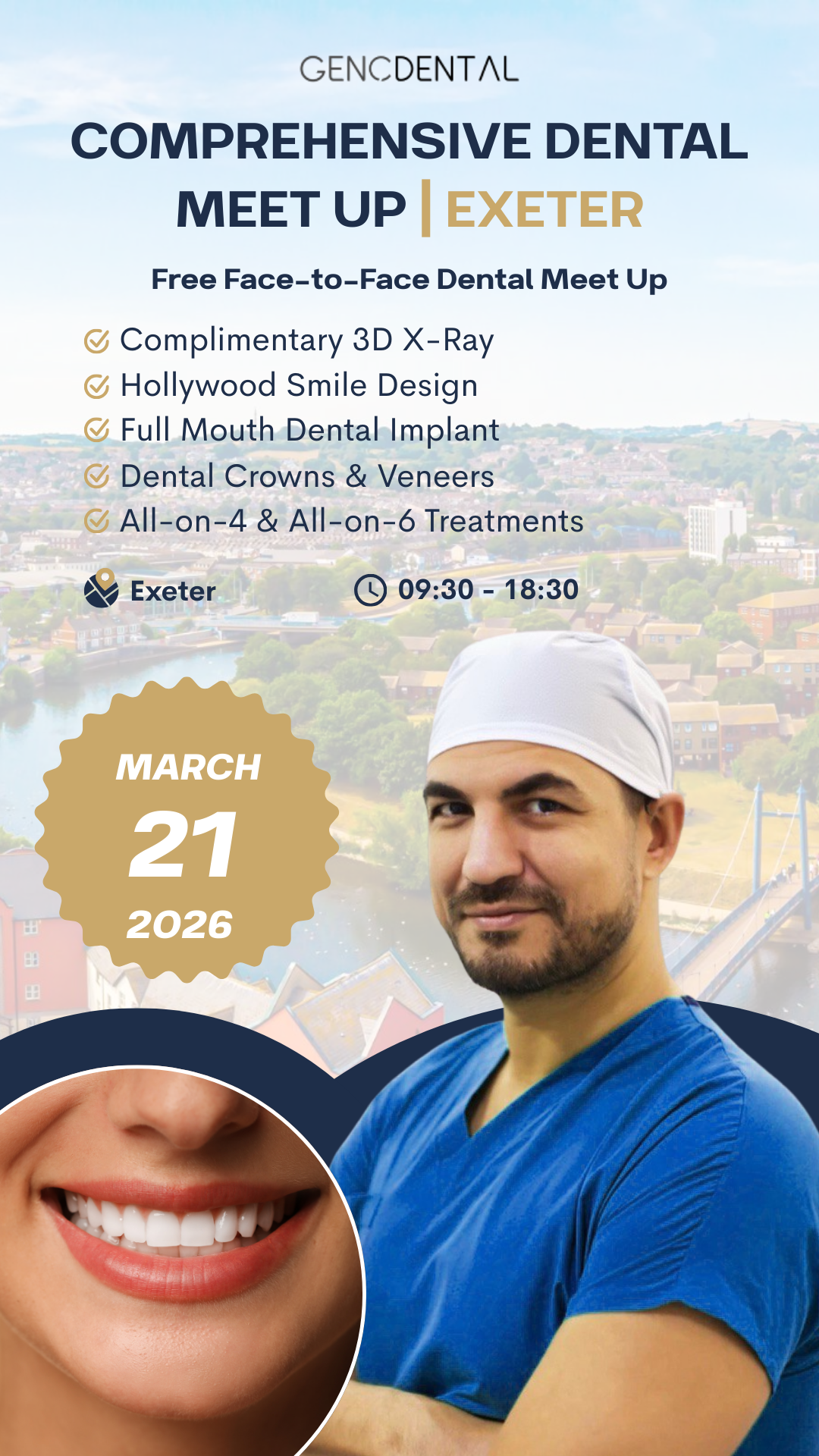 Genc Dental International Facebook ad from Mar 3, 2026