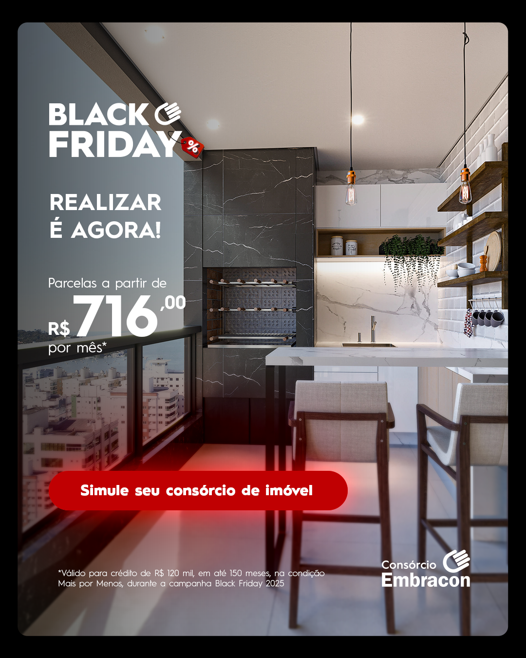 Consórcio Embracon Facebook ad from Jun 14, 2026