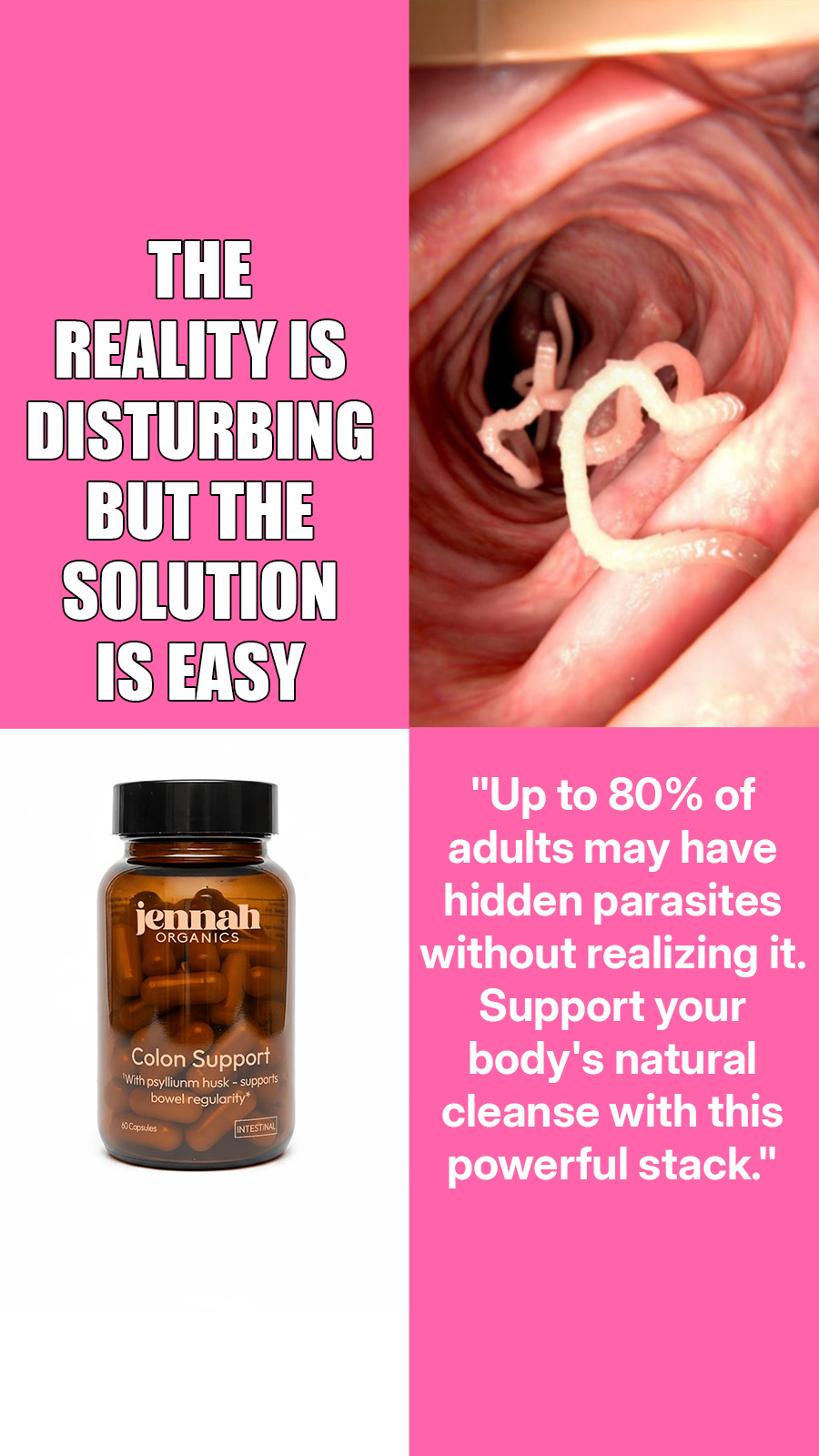 Jennah Organics Facebook ad