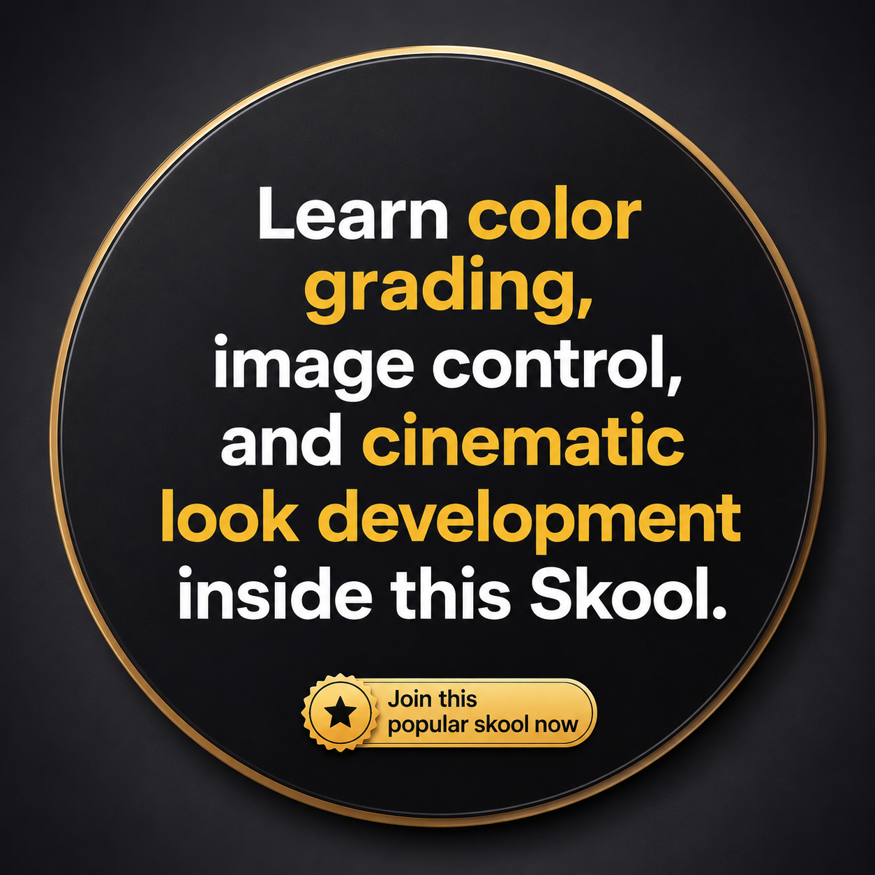 Skool Facebook ad