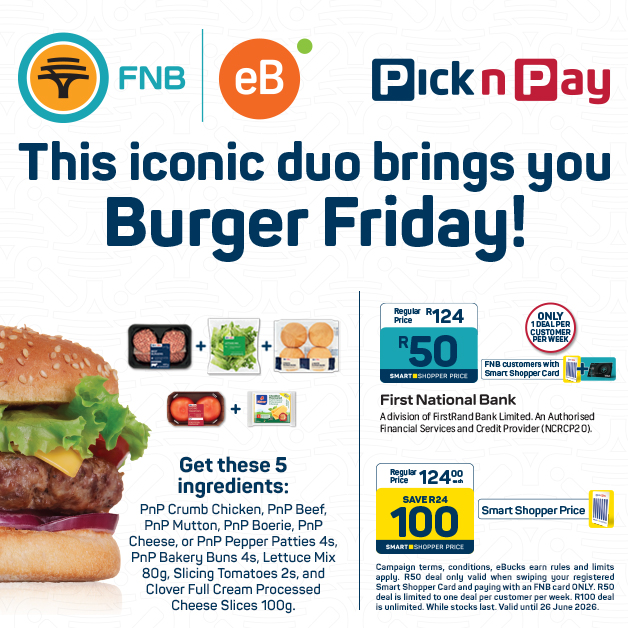 Pick n Pay Facebook ad: Home