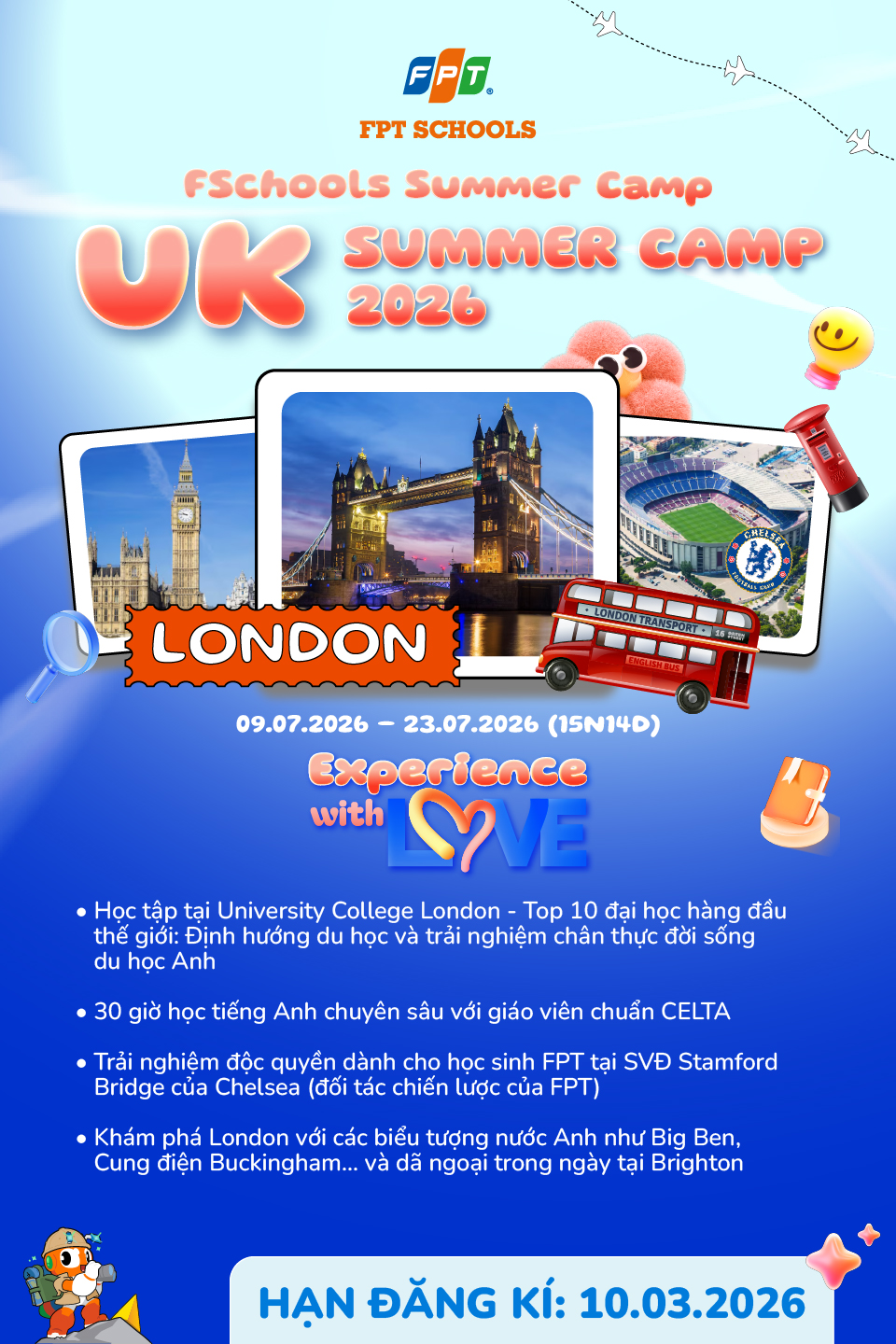 Trường Tiểu học và THCS FPT Facebook ad: FSCHOOLS SUMMER CAMP 2026| KHÁM PHÁ 4 HÀNH…