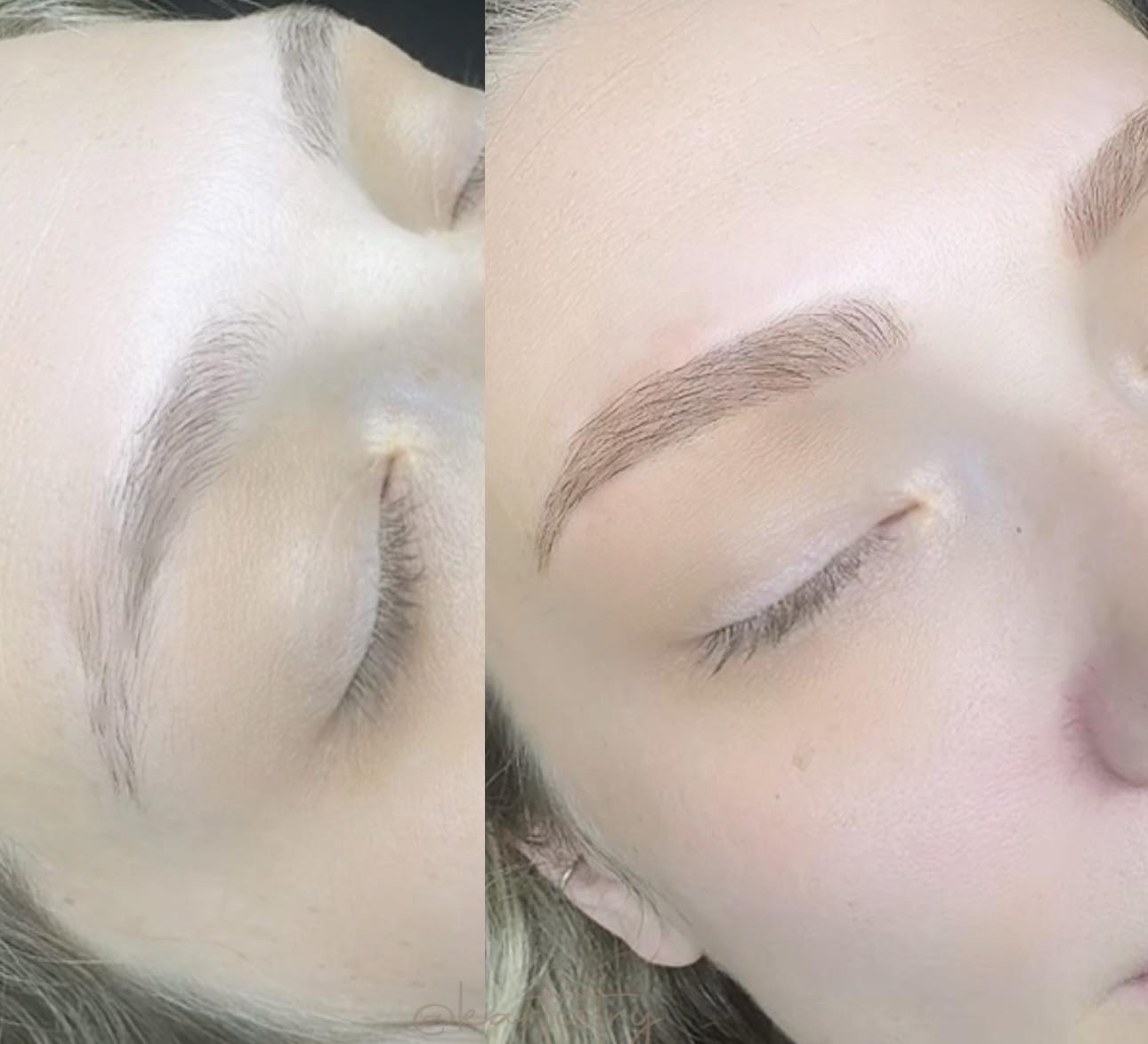K Artistry Permanent Makeup Facebook ad: Supernatural brow! 