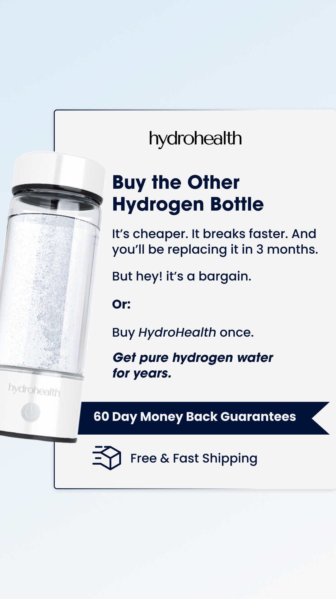 Hydrohealth Facebook ad